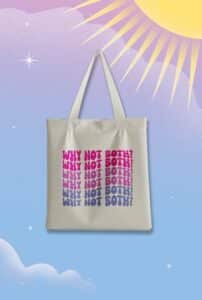 Totebag Why Not Both? CosmBook