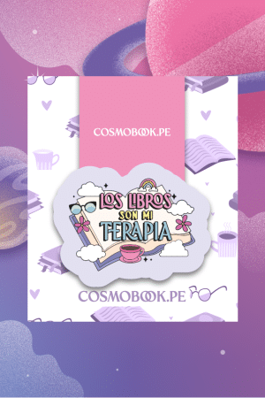 Separador Frase - Los Libros Son Mi Terapia