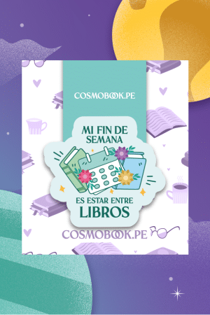 Separador Frase - Mi Fin De Semana Es Estar Entre Libros