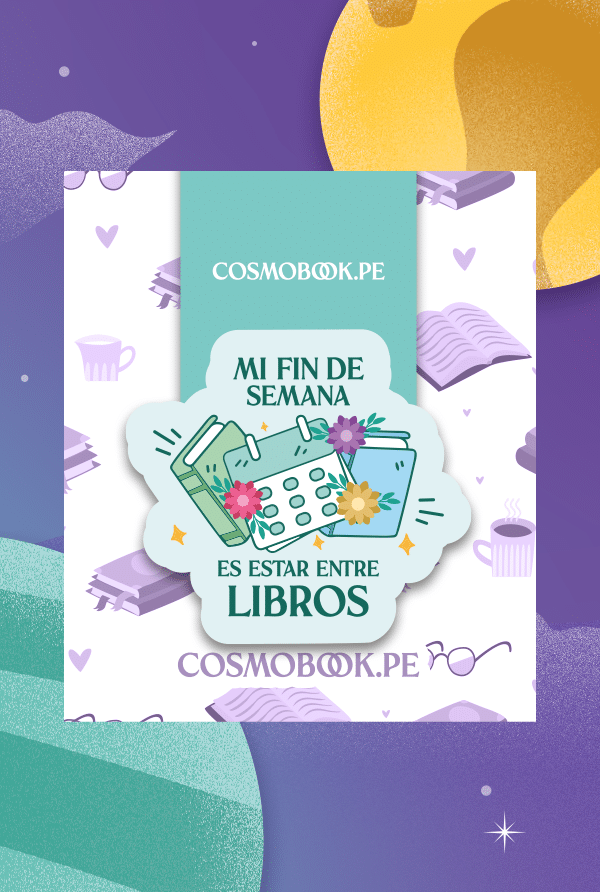 Separador Frase - Mi Fin De Semana Es Estar Entre Libros