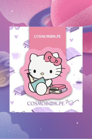 Separador Hello Kitty - Hello Kitty Leyendo
