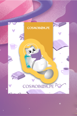 Separador Tsuki Cosmobook - Libro Morado