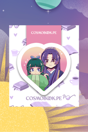Separador La Boticaria - Jinshi Y Mao Mao Corazón
