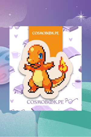 Separador Pokémon - Charmander Pixel