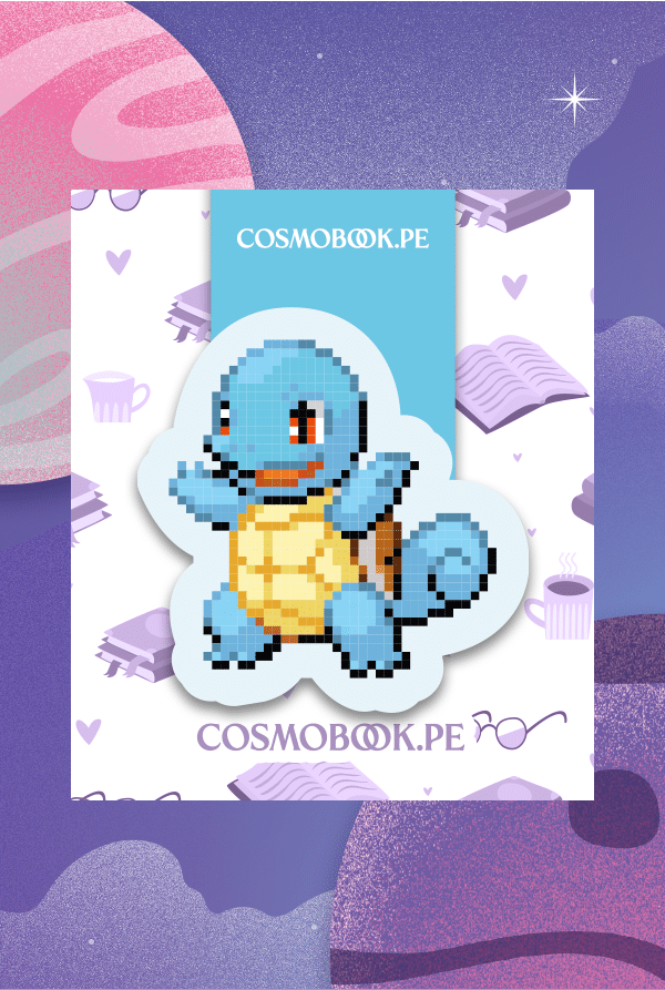 Separador Pokémon Squirtle Pixel