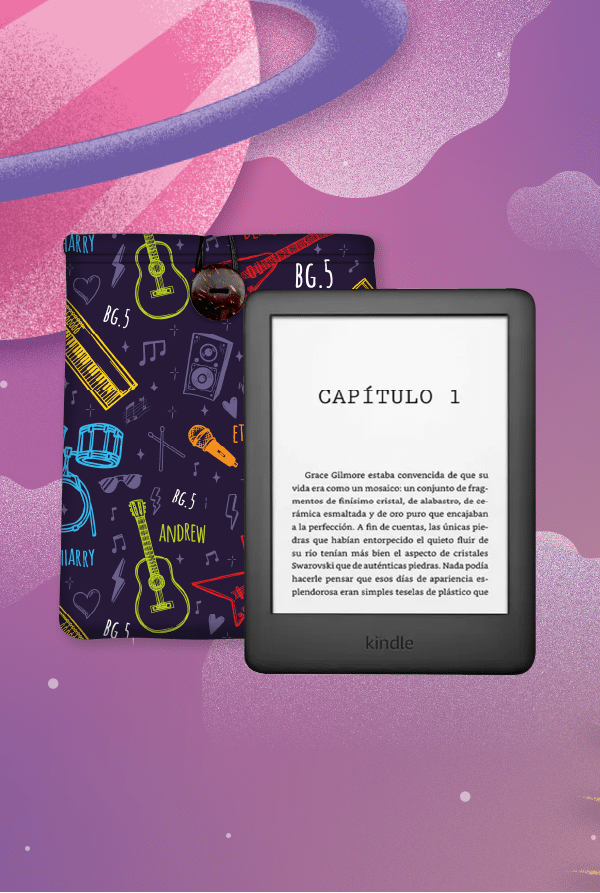Funda Para Kindle - Libros - Saga Bg5