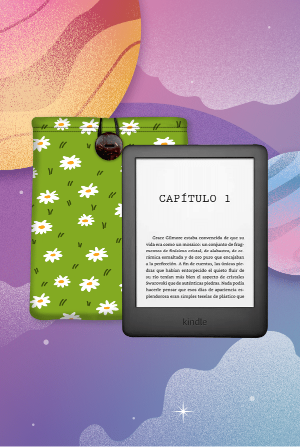 Funda Para Kindle – Libros – Un Beso Bajo La Lluvia