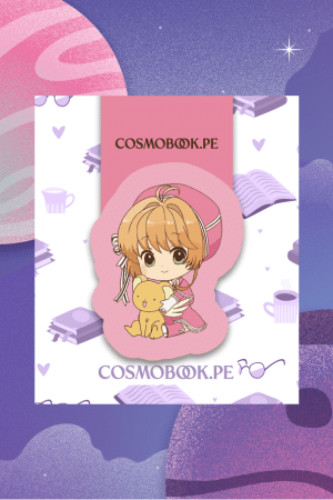 Separador Sakura Card Captor - Sakura Y Kero Rosa