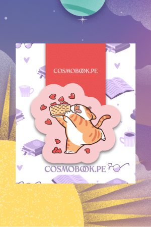 Separador Gato Naranja Amor
