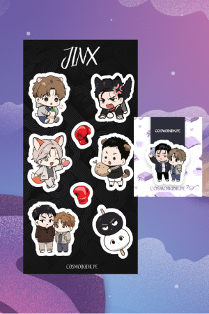 Set de stickers + Separador - BL Jinx