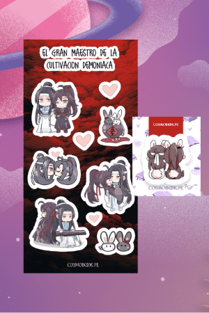 Set de stickers + Separador - El gran maestro de la cultivación demoníaca