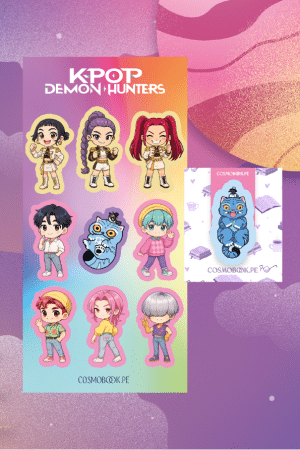 Set de stickers + separador - KPOP demon hunters