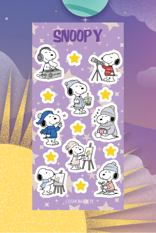 Set De Stickers - Snoopy 2.0
