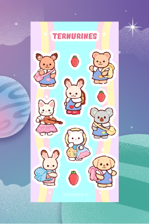 Set de stickers - Ternurines