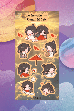 Set de stickers - La bendición del oficial del cielo