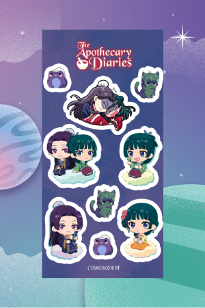 Set de stickers - El diario de una boticaria