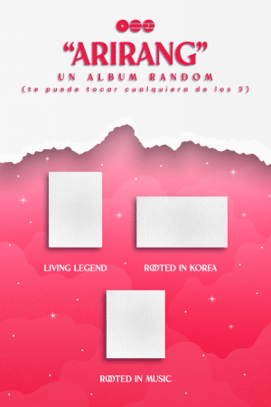 Preventa - Arirang Álbum Random BTS
