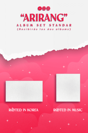 Preventa - Arirang Álbum Set Standard BTS