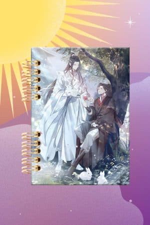 Cuaderno Espiralado - BL Mo Dao Zu Shi - Lan Wangji y Wei Wuxian árbol