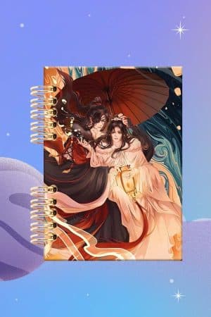 Cuaderno Espiralado - BL Heaven Official's Blessing - Hua Cheng y Xie Lian Sombrilla