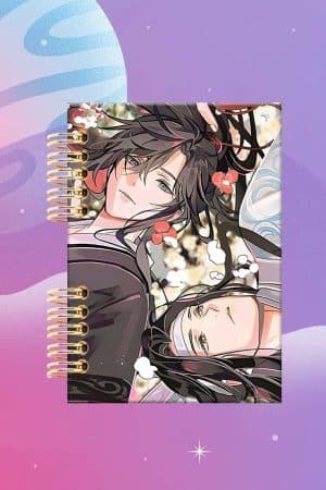 Cuaderno Espiralado - BL Mo Dao Zu Shi - Lan Wangji y Wei Wuxian
