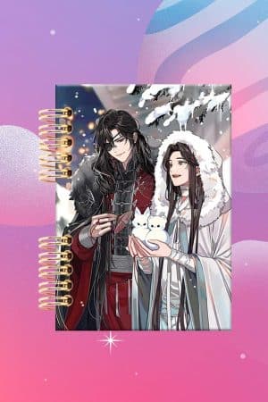Cuaderno Espiralado - BL Heaven Official's Blessing - Hua Cheng y Xie Lian Nieve