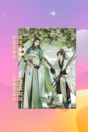 Cuaderno Espiralado - BL The Scum Villain's Self-Saving System - Shen Qingqiu y Luo Binghe