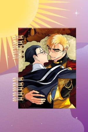 Cuaderno Espiralado - BL King's Maker - Wolfgang Goldenleonard y Shin Soohyuk.