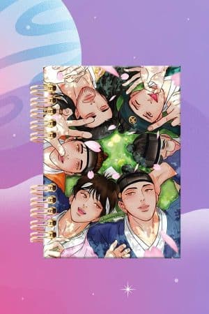 Cuaderno Espiralado - BL Pintor Nocturno - Nakyum y Seungho