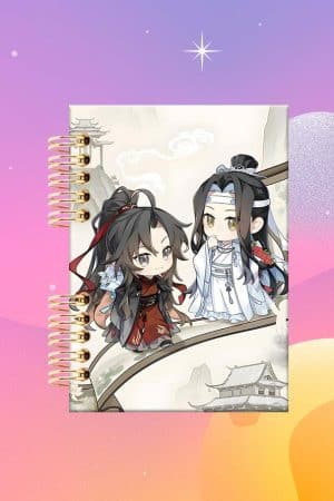 Cuaderno Espiralado - BL Mo Dao Zu Shi - Wei Wuxian y Lan Wangji