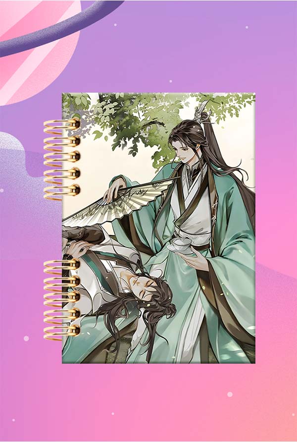 Cuaderno Espiralado - BL The Scum Villain's Self-Saving System - Luo Binghe y Shen Qingqiu