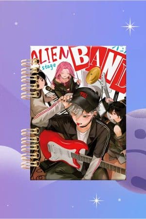 Cuaderno Espiralado - Alien Stage - Banda