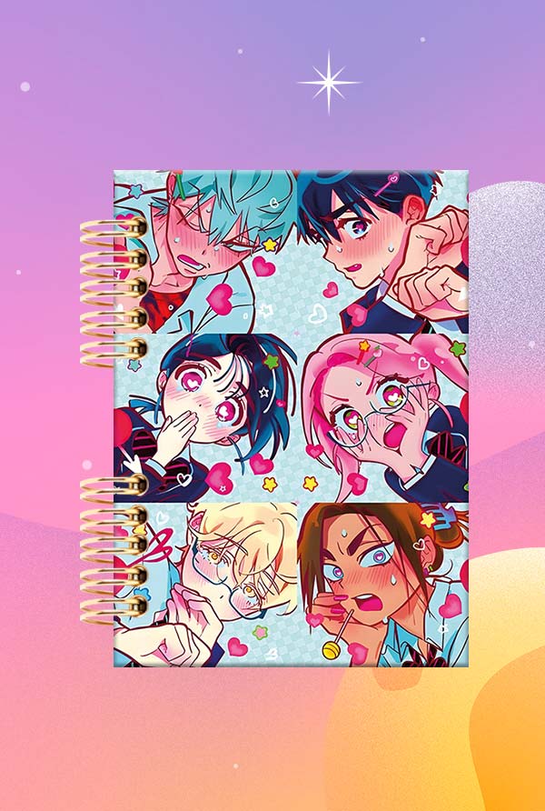 Cuaderno Espiralado - Alien Stage - San Valentín
