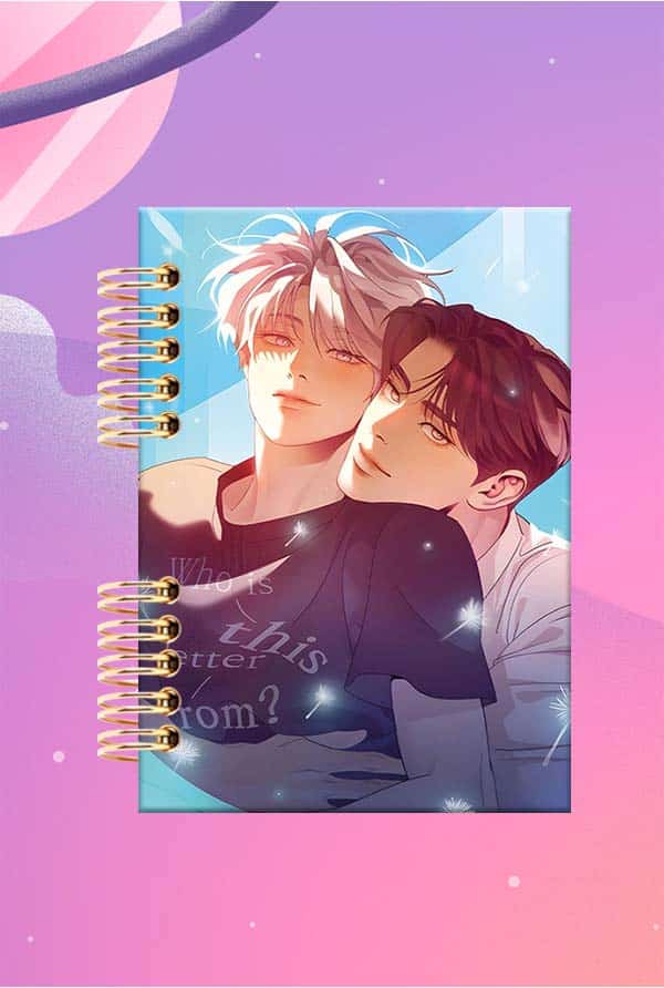 Cuaderno Espiralado - BL Pearl Boy - Jooha y Dooshik
