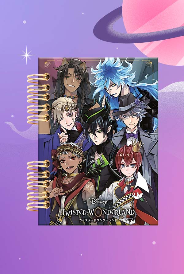 Cuaderno Espiralado - Twisted-Wonderland - Night Raven College