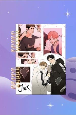 Cuaderno Espiralado - BL Jinx - Joo Jaekyung y Kim Dan