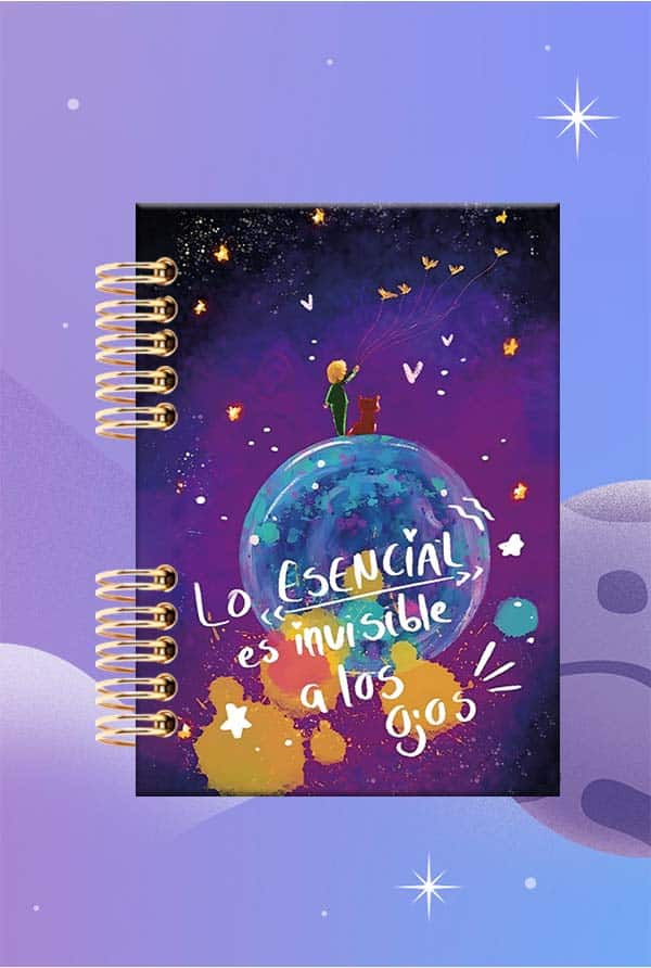 Cuaderno Espiralado - El Principito - Lo Esencial