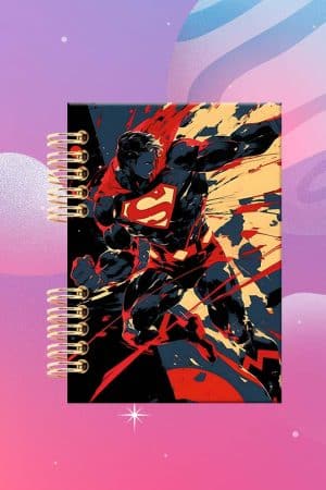 Cuaderno Espiralado -DC - Superman Explosión