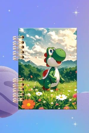 Cuaderno Espiralado - Super Mario - Yoshi