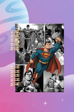 Cuaderno Espiralado -DC - Superman viñetas
