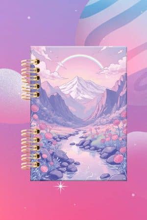 Cuaderno Espiralado -Paisajes - Río Monte