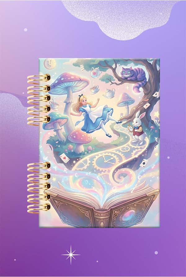 Cuaderno Espiralado - Alicia - Libro
