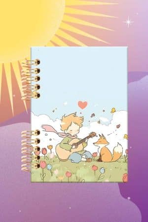 Cuaderno Espiralado - El Principito - Guitarra