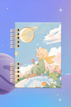 Cuaderno Espiralado - El Principito - Rosa