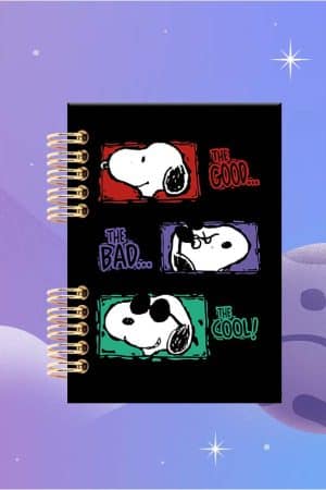 Cuaderno Espiralado - Snoopy - Expresiones