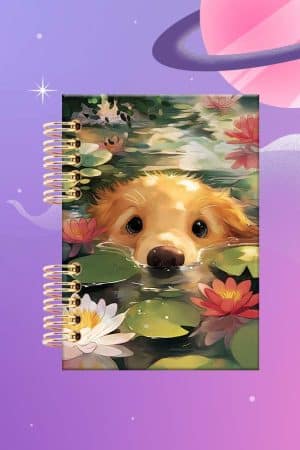 Cuaderno Espiralado -Mascotas - Labrador baby