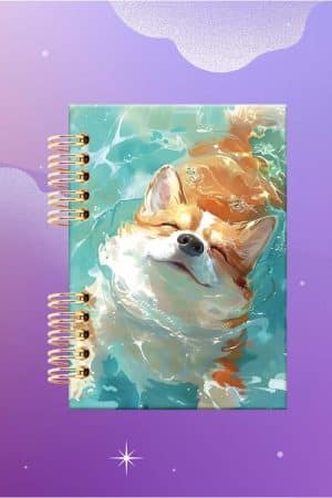 Cuaderno Espiralado -Mascotas - Corgis
