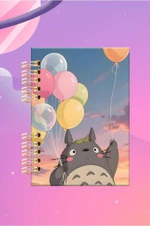Cuaderno Espiralado -Studio Ghibli - Totoro