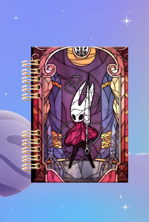 Cuaderno Espiralado - Hollow Knight - Hornet