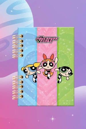 Cuaderno Espiralado - Super Poderosas - Bombón, Burbuja y Bellota